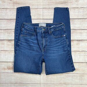 Everlane The Perform High Rise Skinny Jeans Womens 28 Blue Denim Stretch Pants M